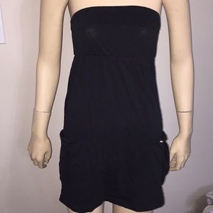 Black Vans Dress Bathing Suit Beach Coverup